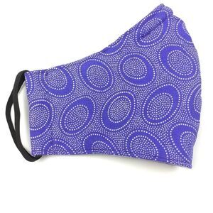 2/$15 - Purple Dots Face Mask, Filti Filter‎